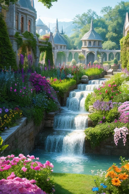 background, Fantasy, wonderful, Fantasy, garden, future, Don't draw people