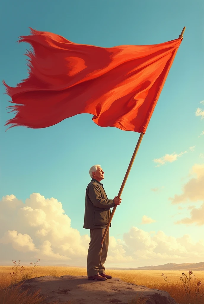 Put this into image when i will get older i will be stronger just like a waving flag so we patiently wait for that day