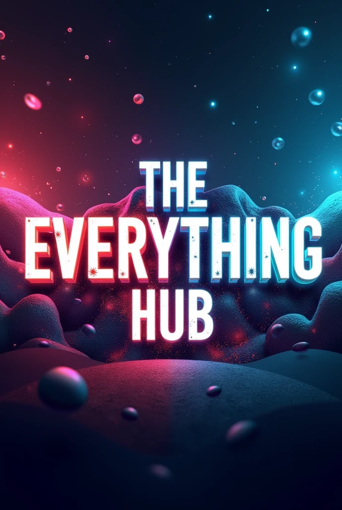 Give me a banner for my YouTube channel named the everything hub