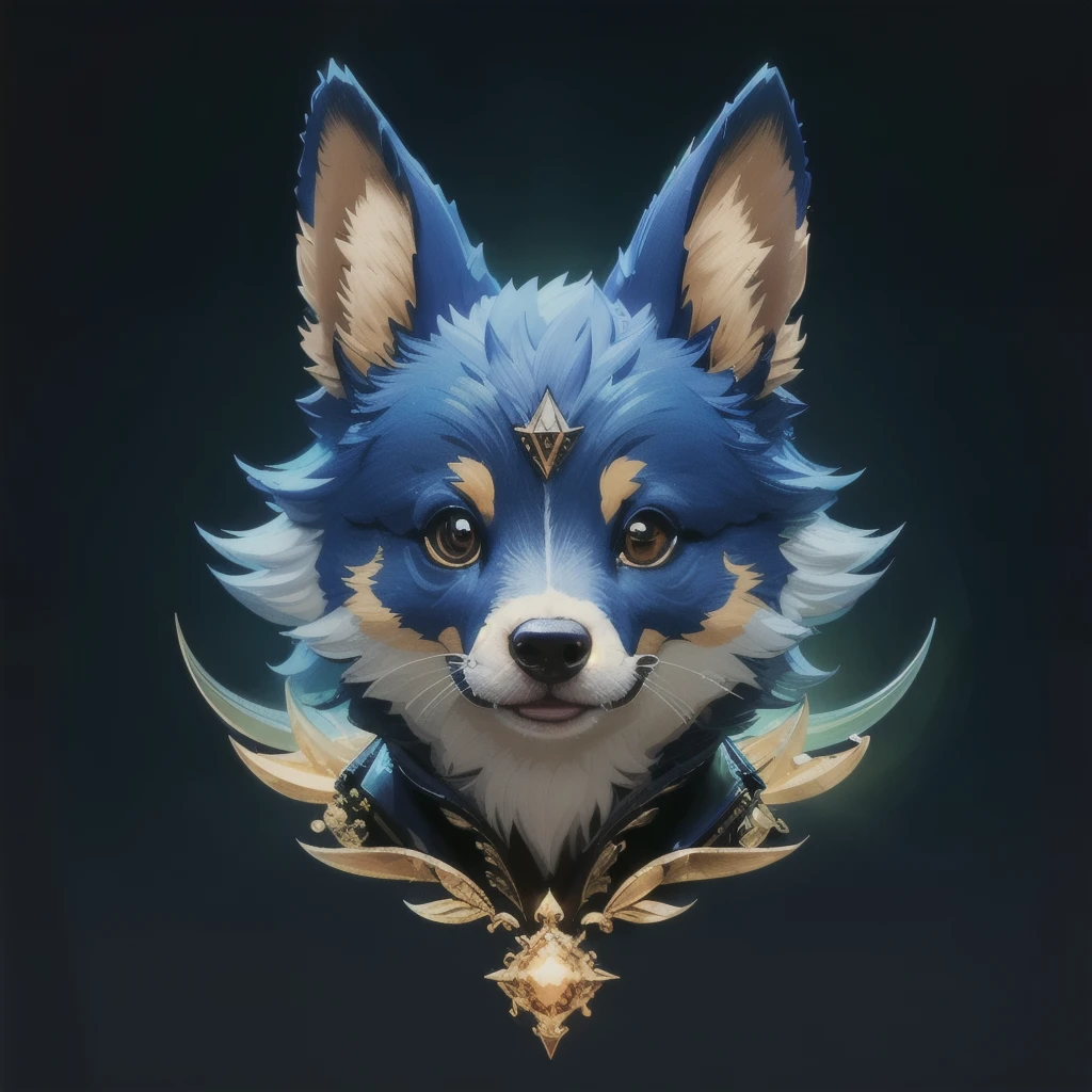 anthropomorphic super cute fantasy Welsh Corgi, glowing effect, ornate aura, dynamic, centered, sharp focus, beautiful detailed, face very realistic, Game Art, hyper detailed, cartoon, cinematic, raytrace, Trend on artstation,