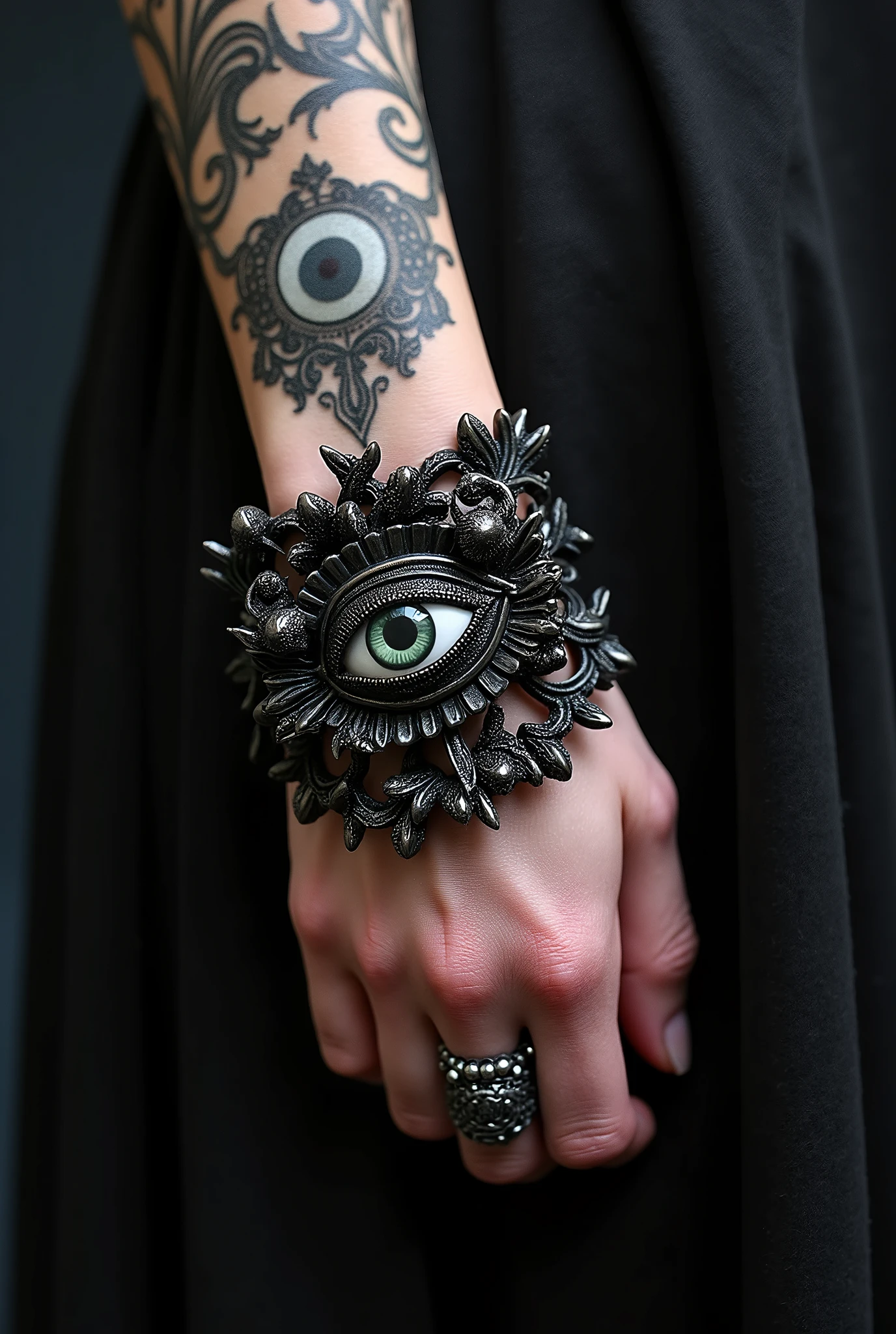 Gothic Art，Eyeball Bracelet，accessories