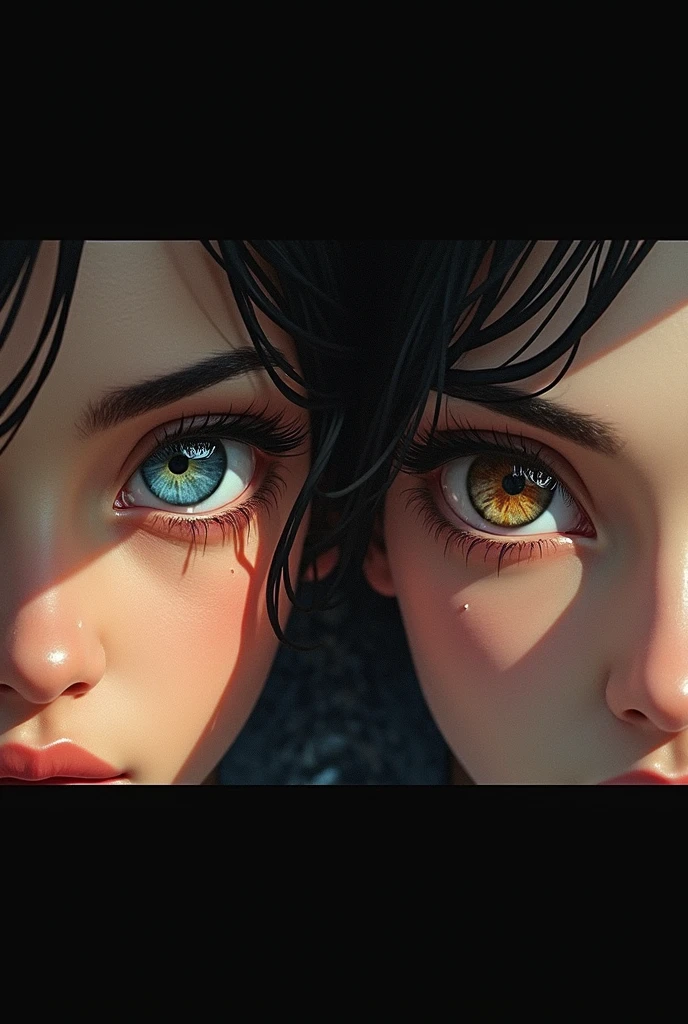 (2 person), Solo, Beautiful Detail Eye, {{{Masterpiece}, {{Best Quality}, {{Super Detail}}, {Illustration}, Cinematic Angle, {Beautiful Detail Eye}, {Detail Light}, Cinematic Lighting,