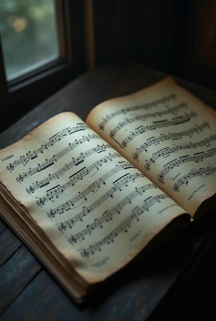 A score of lacrimoza mozart in the bass clef