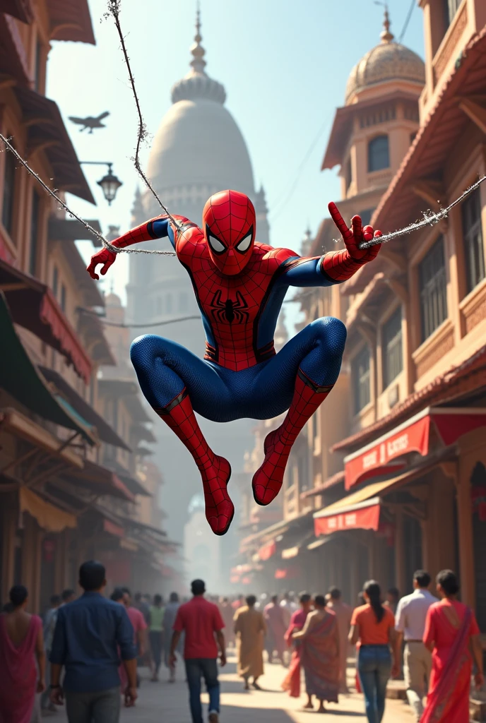 Spider-Man going to India