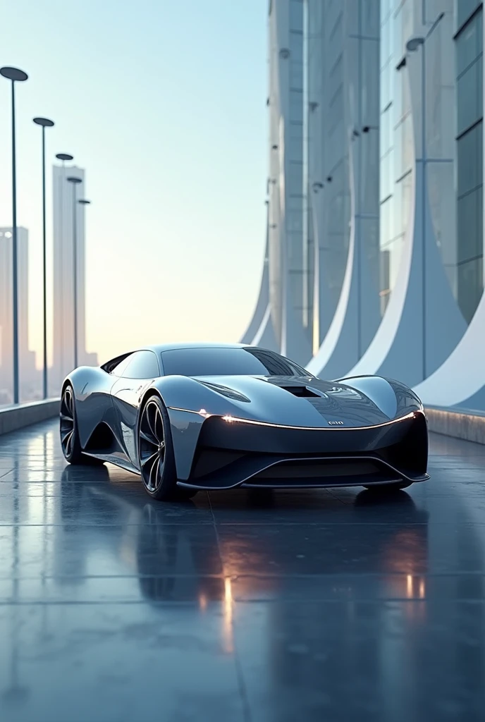 Horizontal car poster