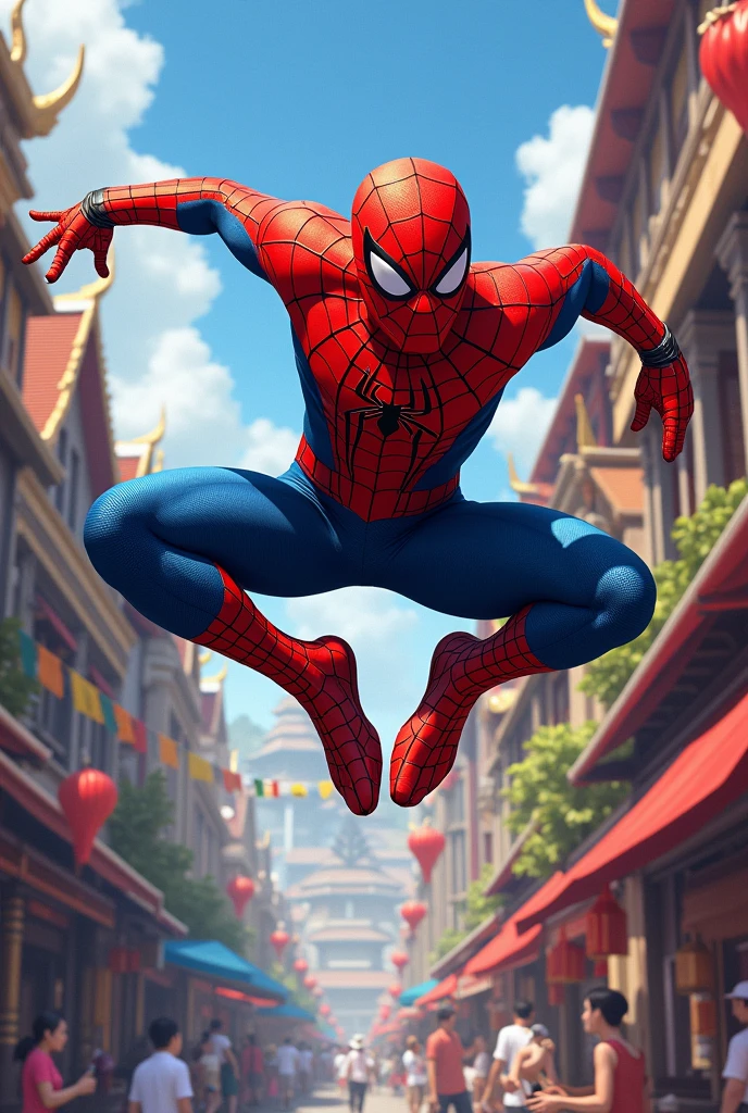 Spider-Man going to Thailand