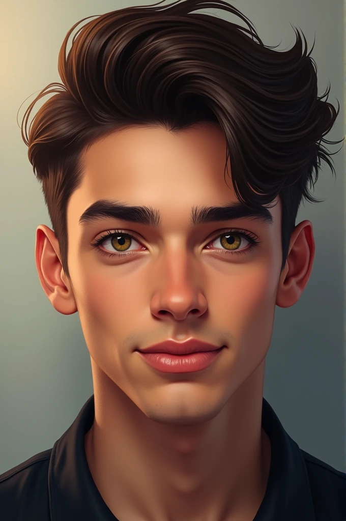 A young man