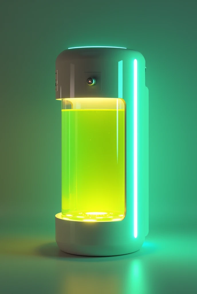 item、recovery、Near future、lamp、gauge、can、liquid、Yellow-green、Bright colors、acrylic、Simple Background,