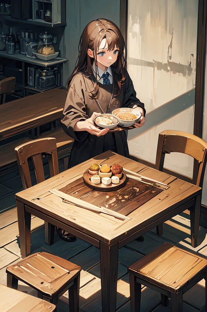 (masterpiece, Highest quality, Highest quality, Official Art, beautifully), (coffee), Very detailed,colorful,Most detailed、Cafe、On the table、Stylish