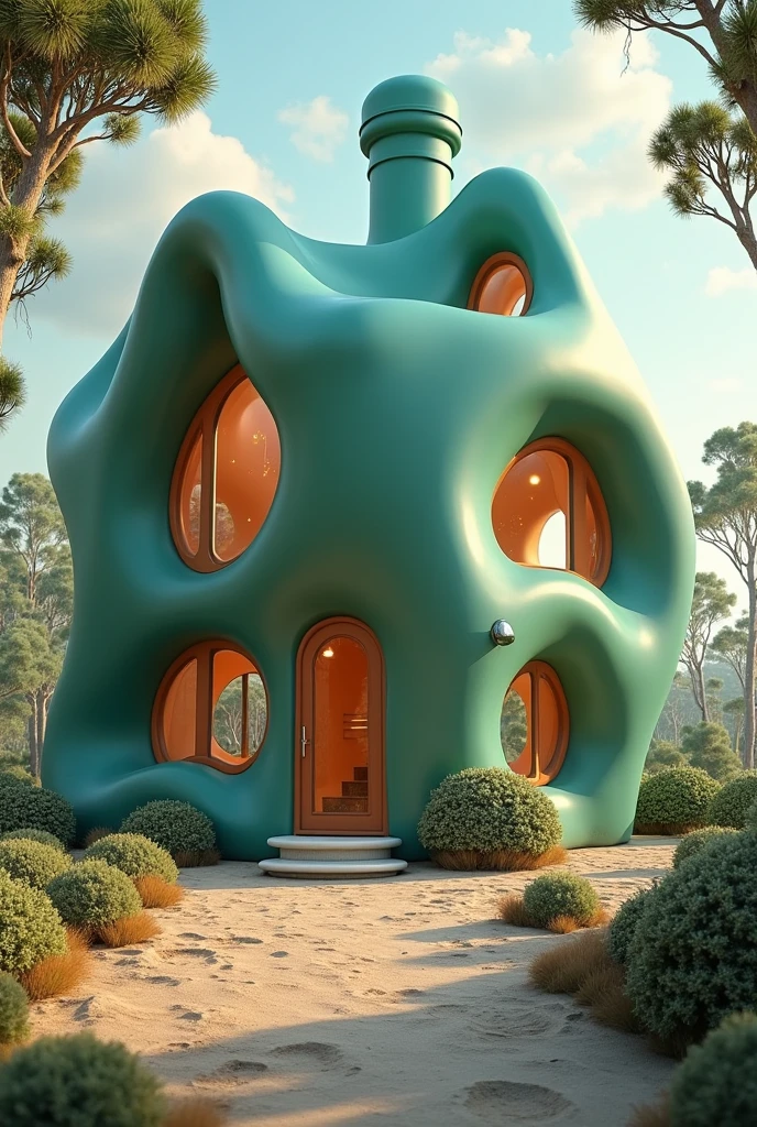 Rubber house
