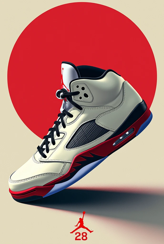 Poster Jordan 5 50×70