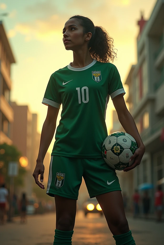 - Details Manuela Pavi's emergence into professional football with Deportivo Cali