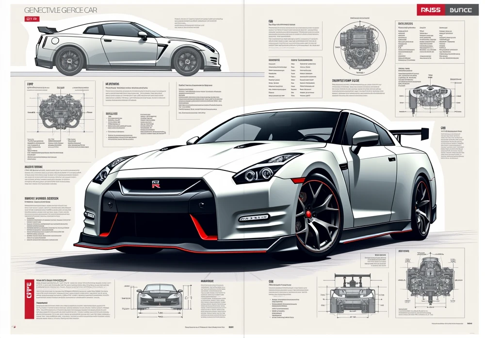 Poster fiche technique gtr 35