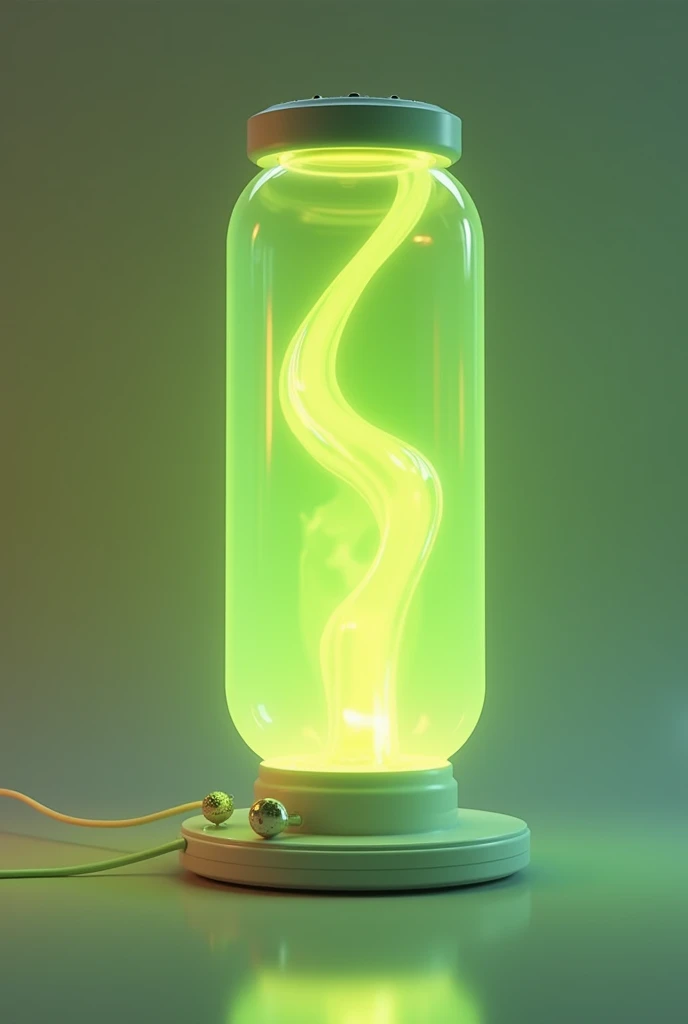 item、recovery、Near future、lamp、gauge、can、liquid、Yellow-green、Bright colors、acrylic、Simple Background, Overlooking,