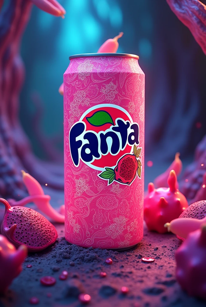 Fanta soda pitaya