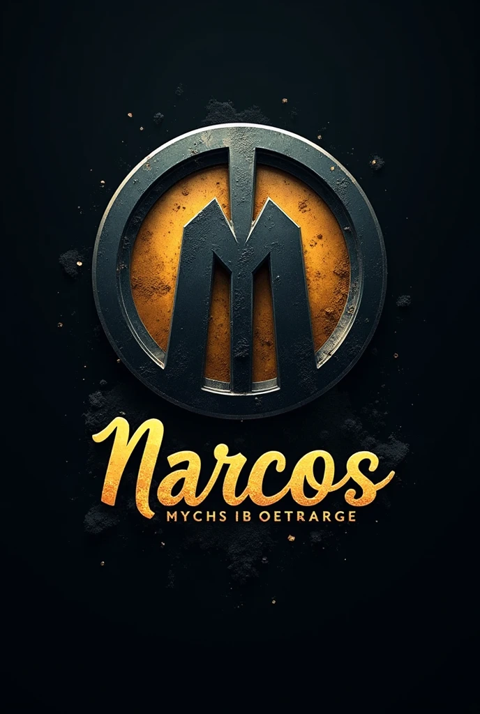 Metall Detektor Logo Narcos script