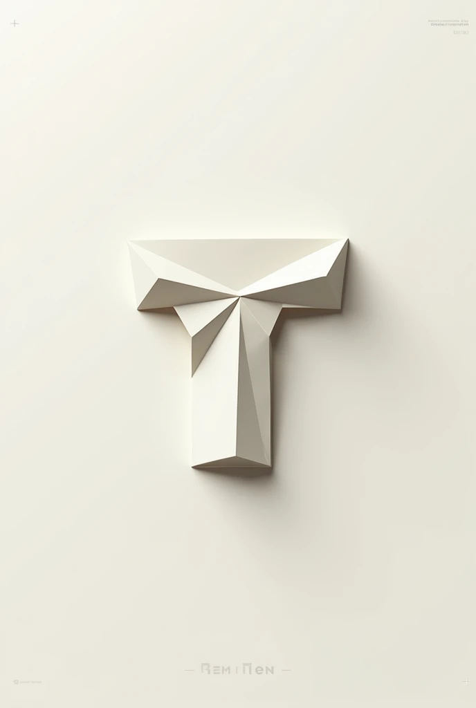 'Ten Ten Retail' logo HD origami style