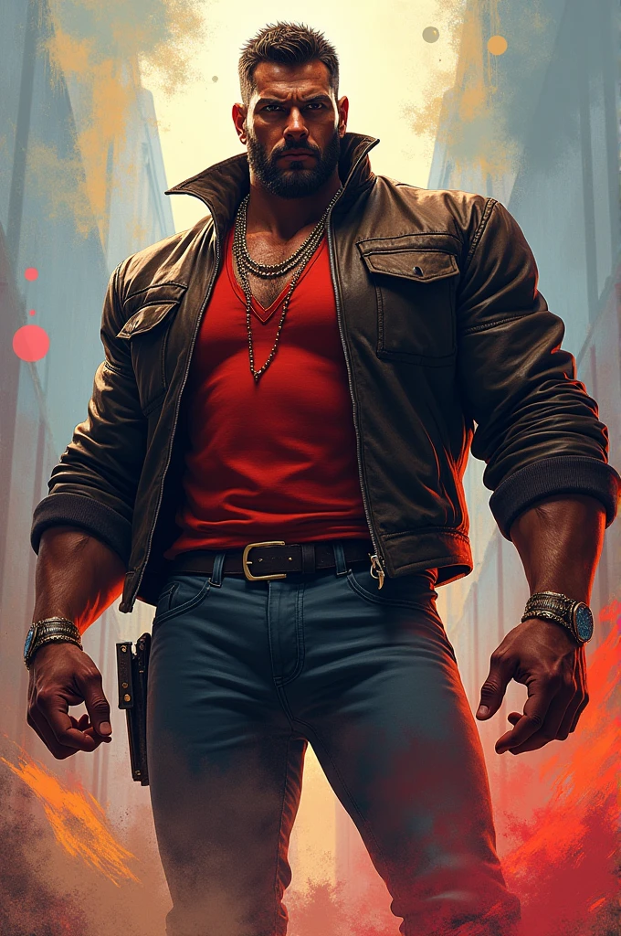 Big RAOUL {5}with dynamic art, colors