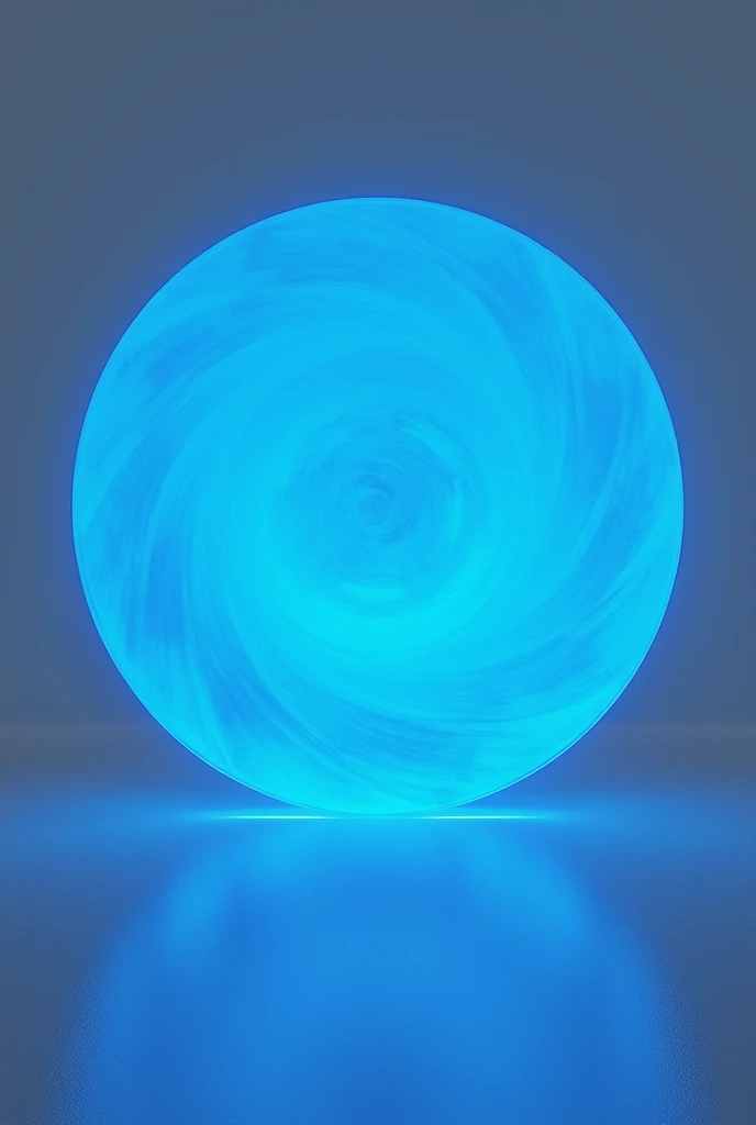 One circle beautiful decoration core blue