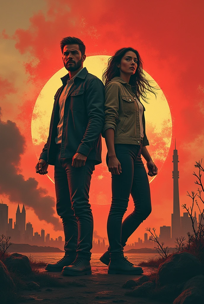 create a poster for a short film called bonds of resistance