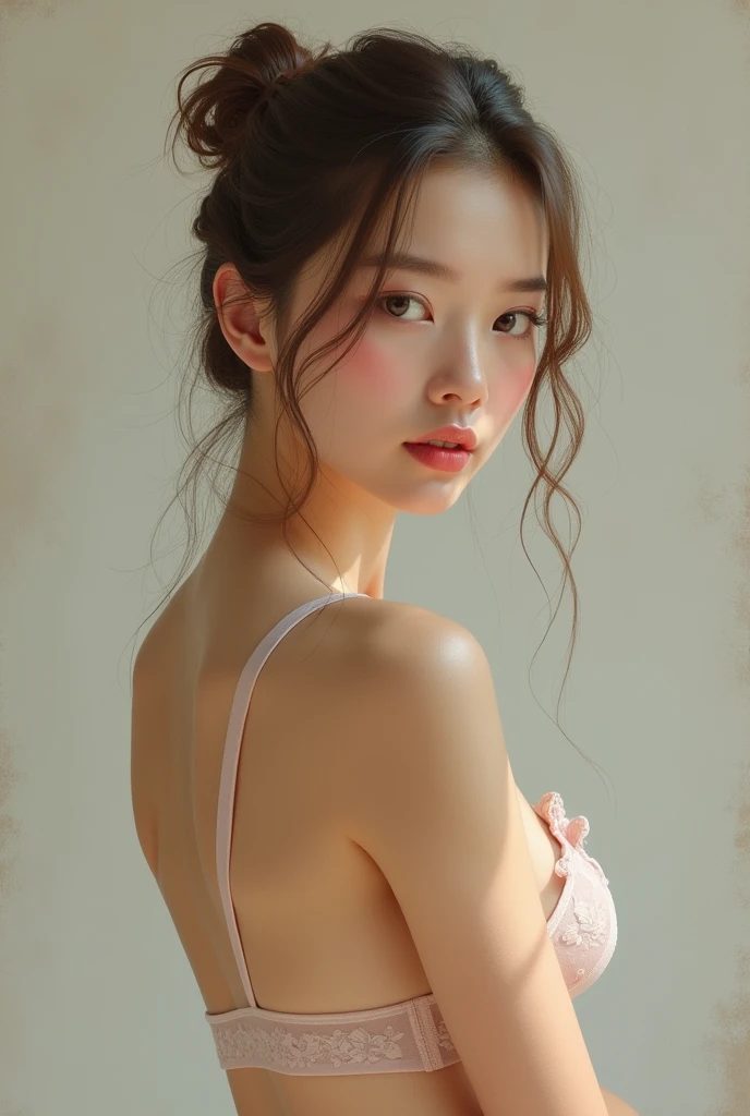 Girl's without bra