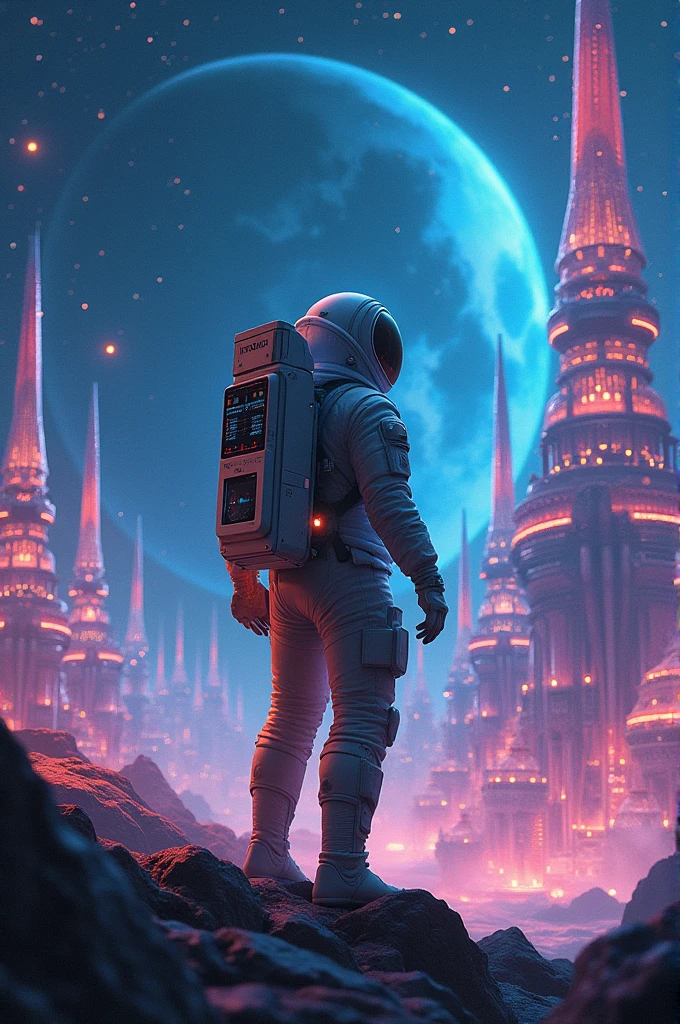 Future world, Astronaut, space, science