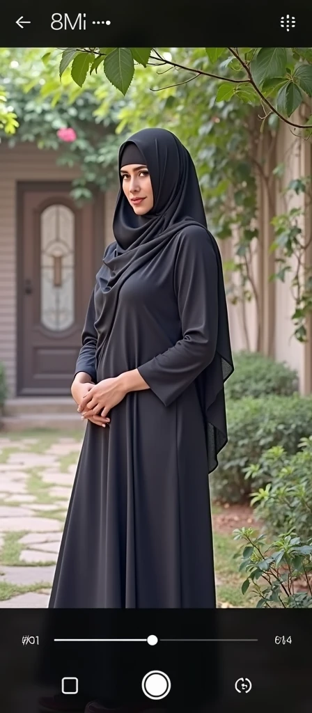 Sexy rep fat 20 years old big busty woman wearing burqa hugging 25 years slim young two boy in under garments, garden, raining, Full body full sex