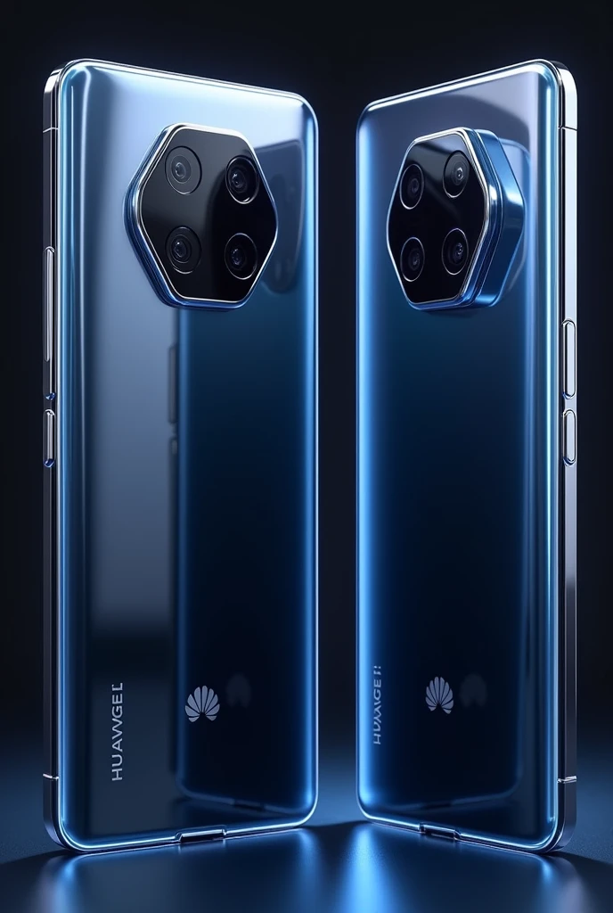The latest model, the legendary design, Huawei's new flagship phone is very attractive, it has a very attractive aura.. Let it be high, let it have a completely new design, let it be very aesthetic, let it be shown from the back, front and sides, let it have a very innovative design, let its rear camera be a little bigger and be equipped with excellent sensors, let it show the front design and be completely new, very creative, dazzle, be equipped with sensors, let it have pentagonal cameras.