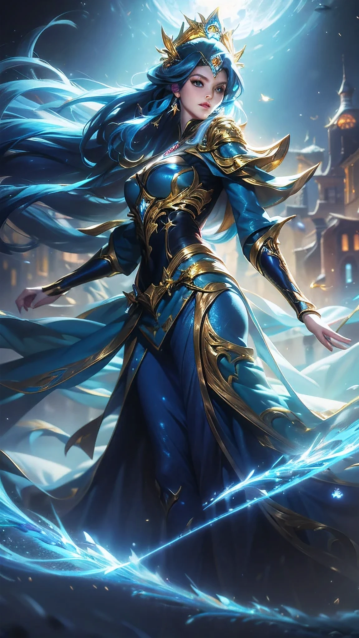 a close up of a woman extreme realistic , irelia, orianna, extremely detailed artgerm, official splash art, ashe, beautiful celestial mage, ig model | artgerm, style artgerm, splash art, seraphine ahri kda, artgerm lau, ! dream artgerm, inspired by Shen Zhou