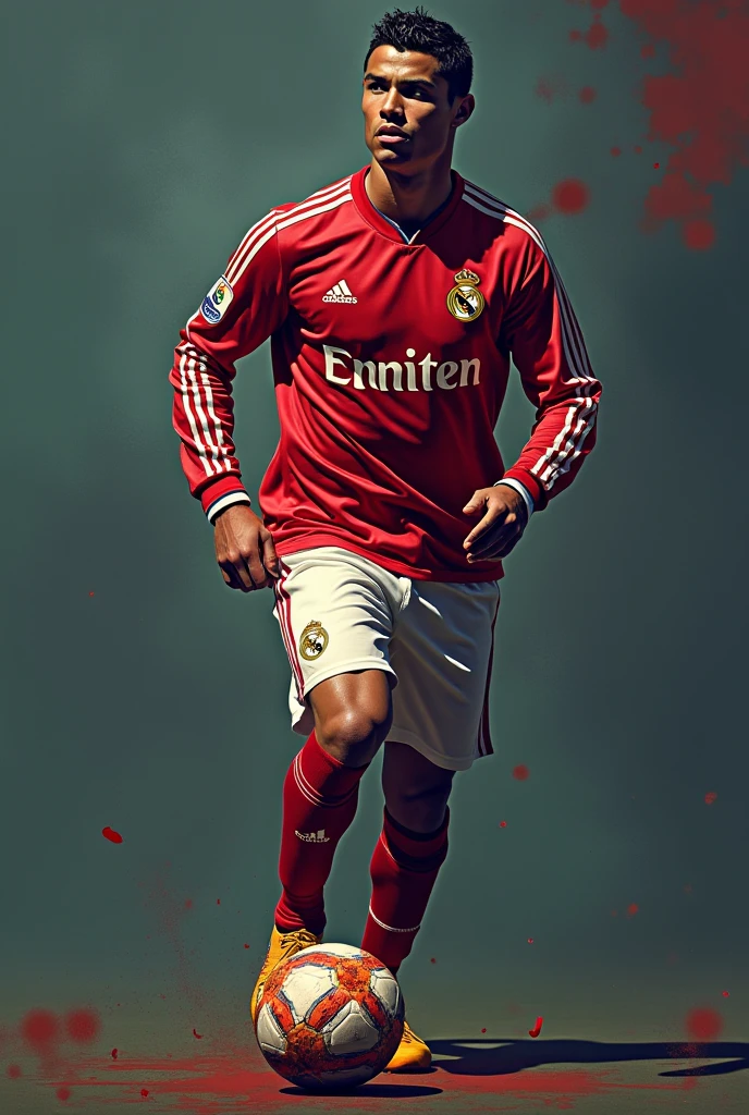 Create cristiano Ronaldo YouTube banner 