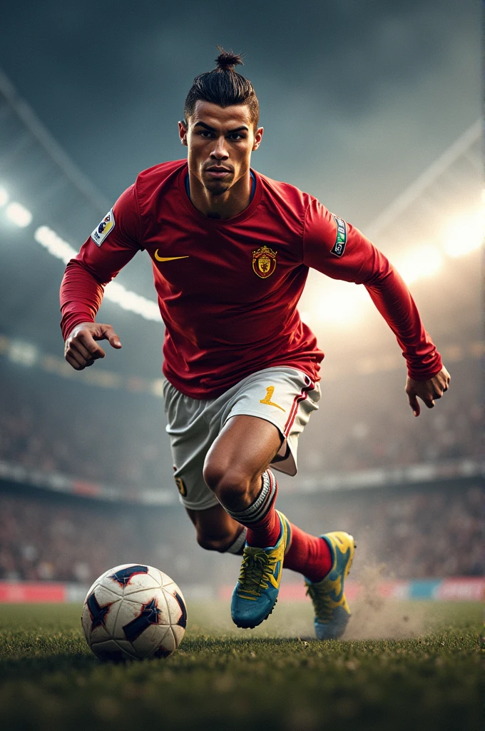 Create cristiano Ronaldo YouTube banner