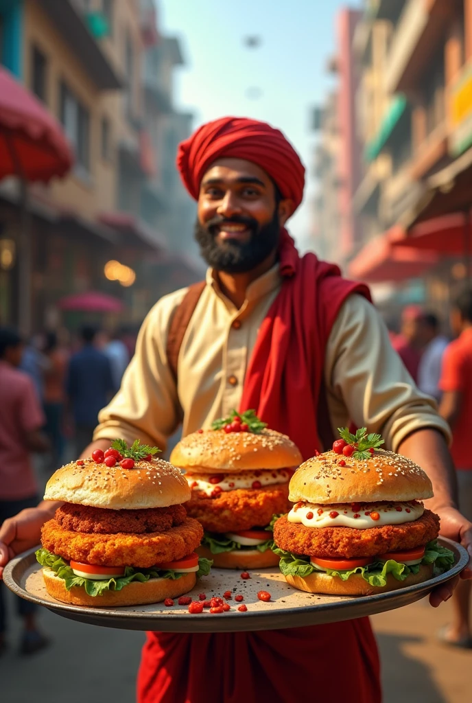 Indian wada paw wala