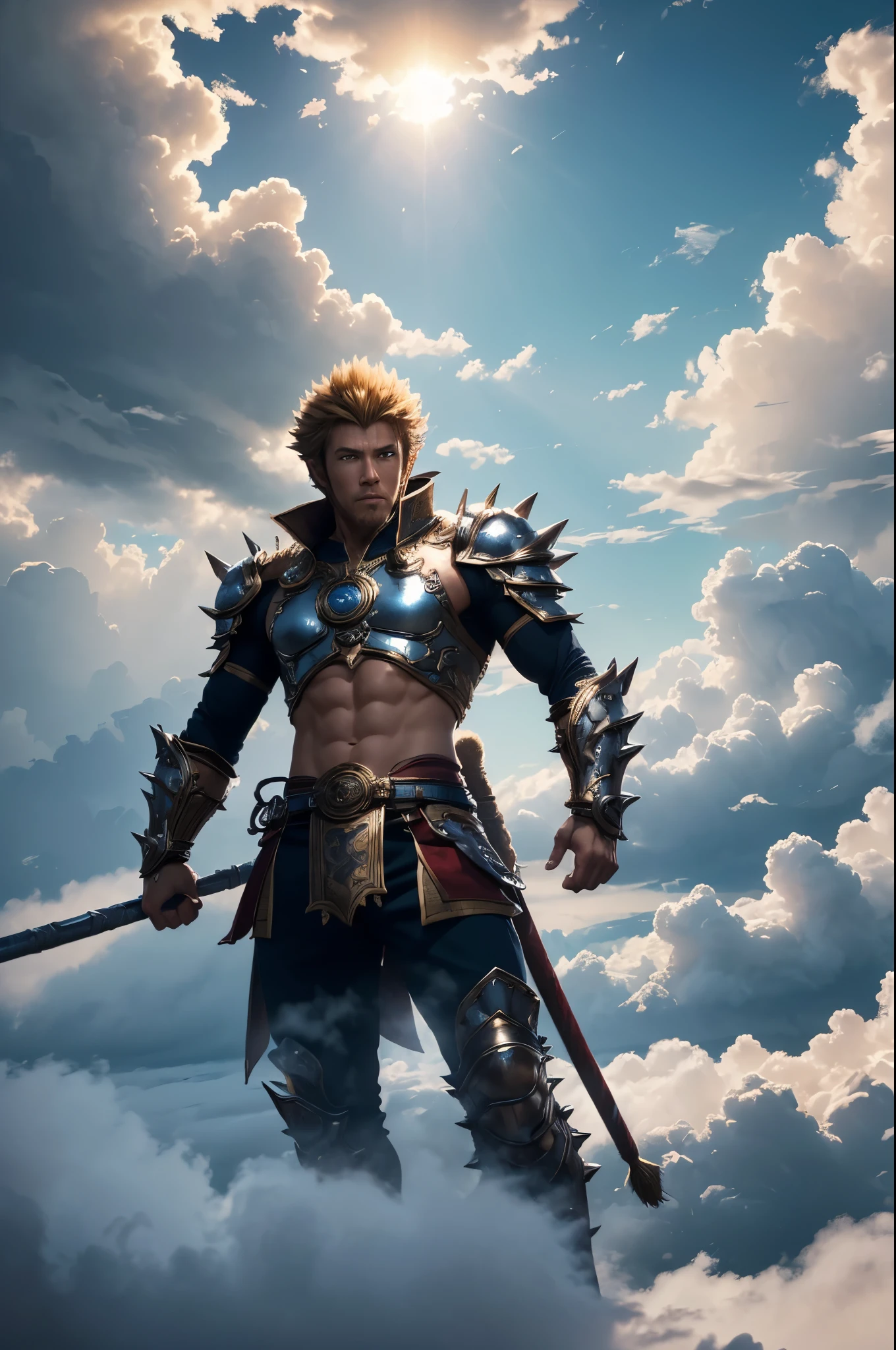 (masterpiece:1.4), (best quality:1.4), extremely detailed, intricate, hyper detailed, illustration,soft lighting, solo, 1boy, holding, standing, full body, weapon, male focus, sword, holding weapon, muscular, holding sword, electricity, lightning, taur, centaur, centauroid, ImgFixerPre0.3