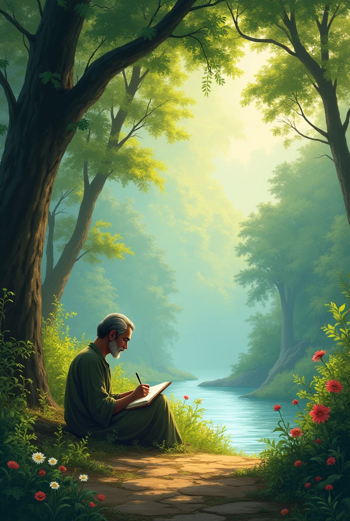 Rabindranath Tagore written a poetry