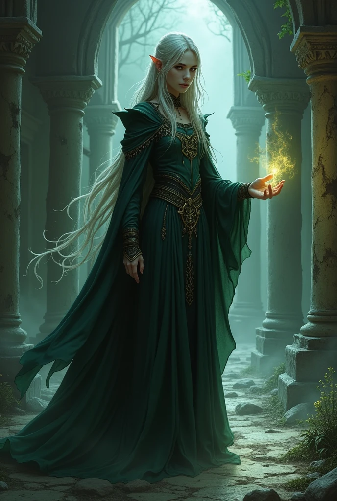 Half elf warlock undying 