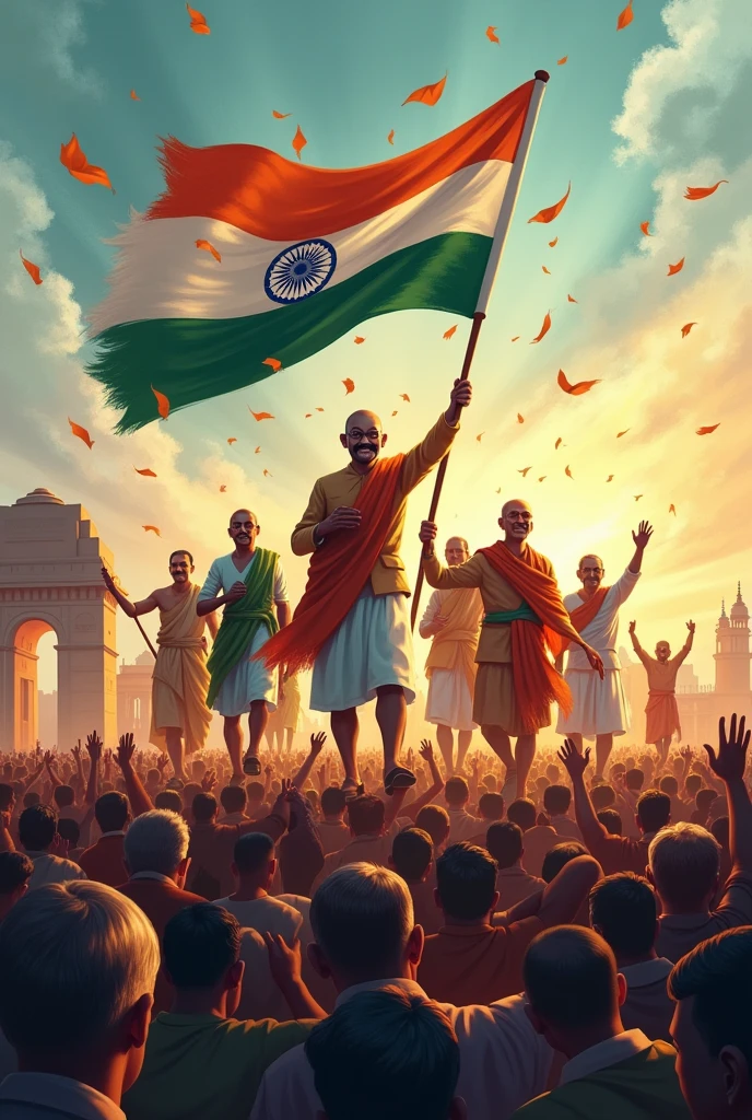 Picture of indian independence