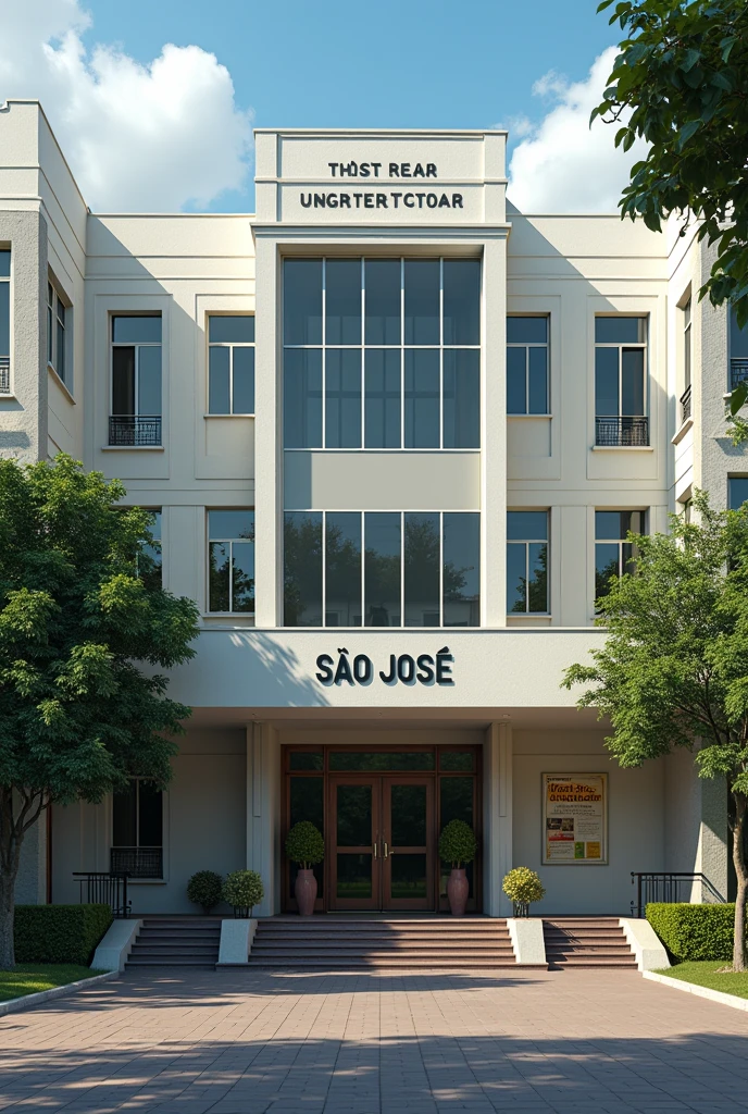 Create a header with the name of the municipal school São José with the name of the teacher Igor Ruan, the subject history and the names of the students Wanthony Rocha Manassés David Elisson
