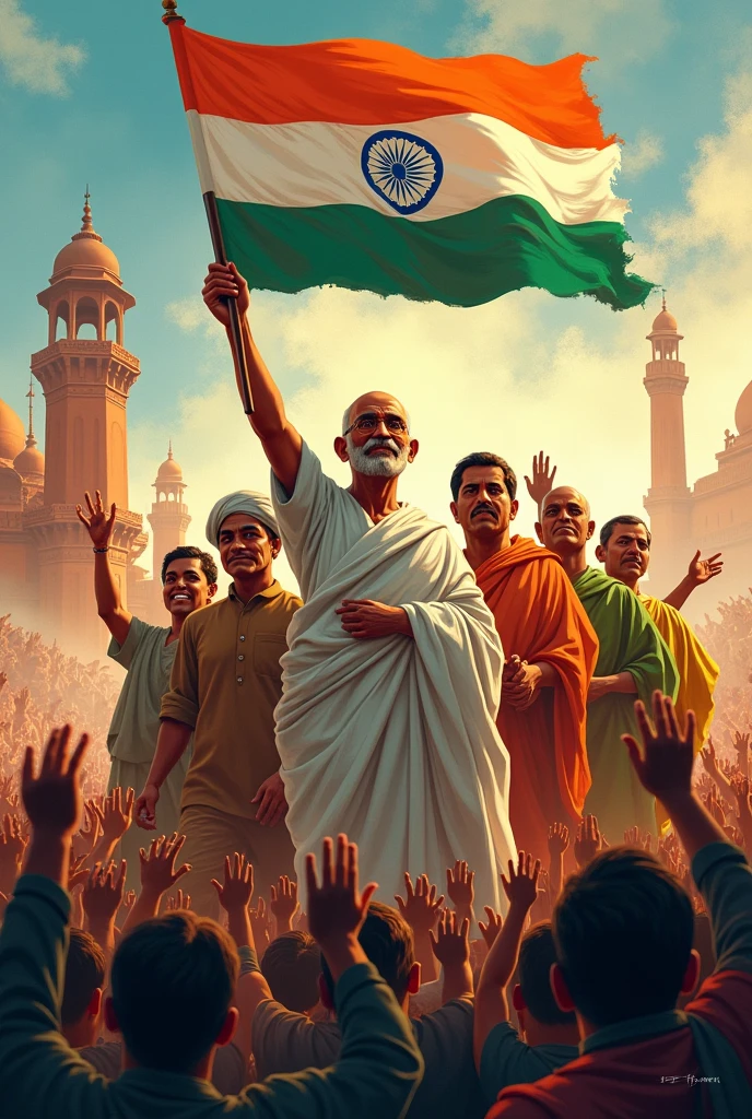 Picture of indian independence