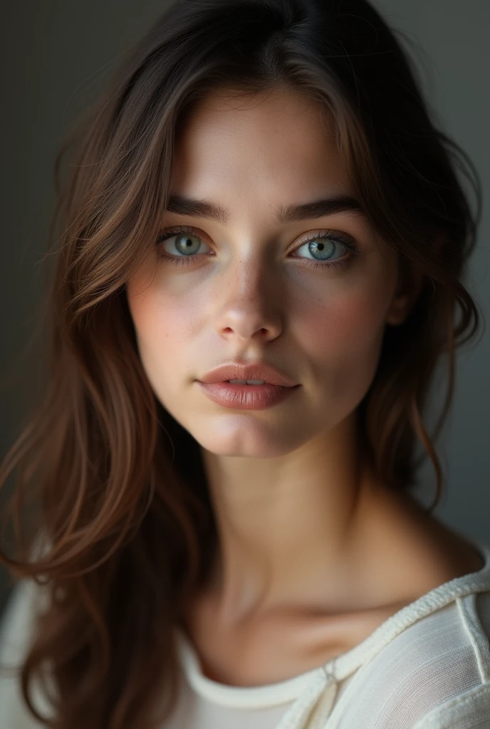 A Brunette Woman Size Former Matte Skin