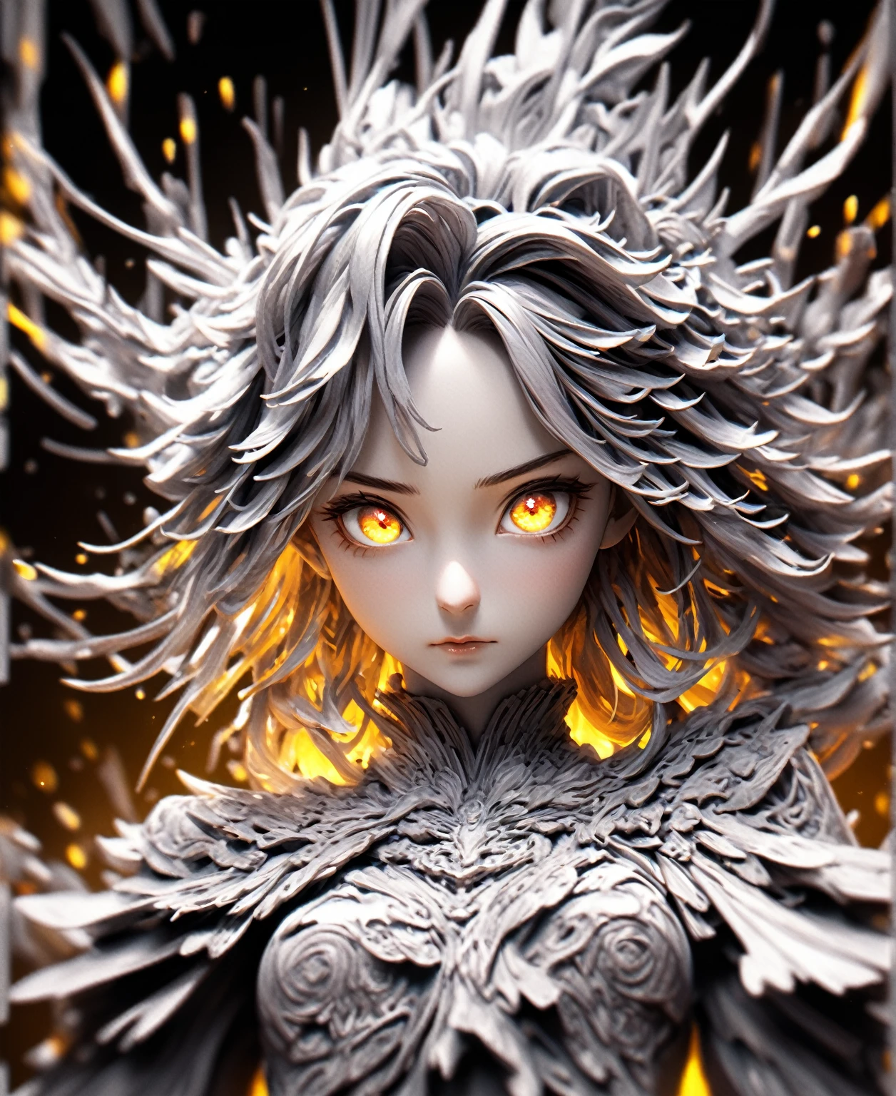 woman, masterpiece, Highest quality, Highest quality, Cinema Lighting, (Volumetric lighting), Very detailed 8k wallpaper, Concentrated, 8k wallpaper, 4K wallpaper, Very detailed,, Sharp focus, Absurd, (High resolution:1.2), (High Contrast), Detailed and complex, Instagram, Portraiture, Very detailed, Digital Painting, Art Station, Concept Art, Smooth, Sharp focus, figure, Cinema Lighting,