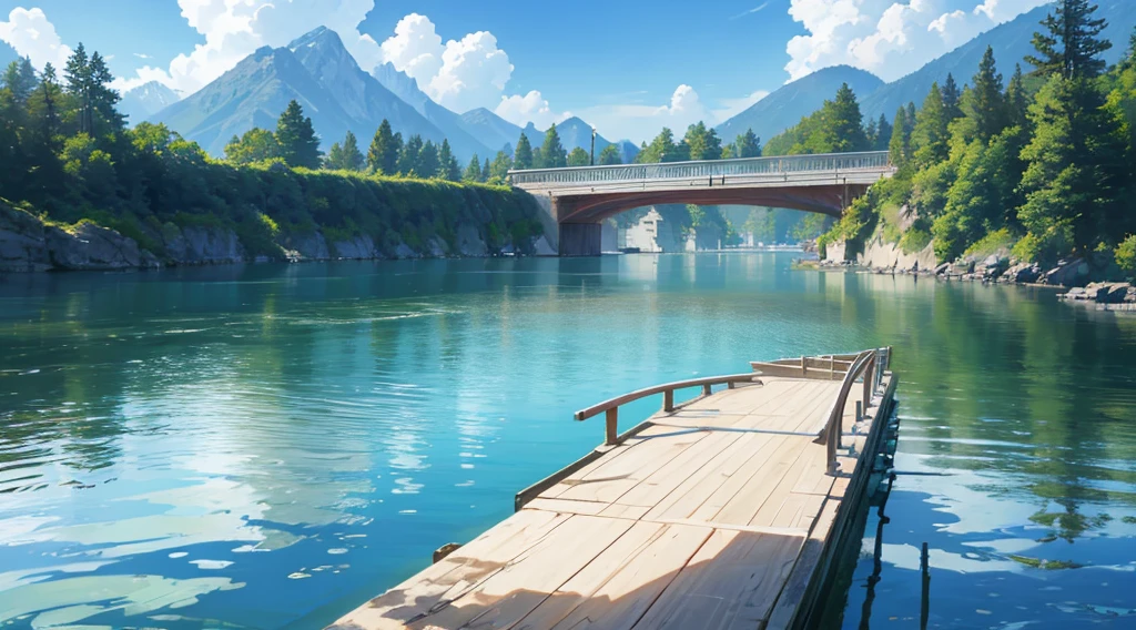 Easy to use in the background、Create a water surface image。