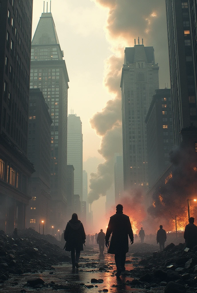 There was a massive earthquake in the city