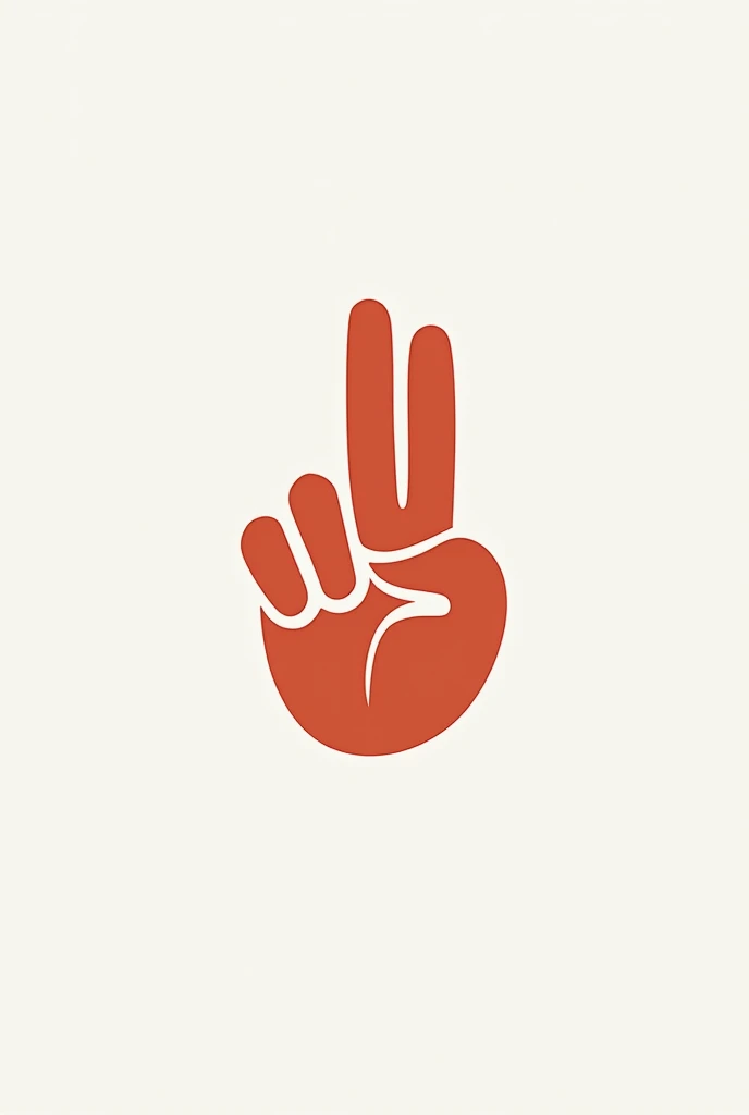  Kungfu hand salute image logo .Image with plain white background