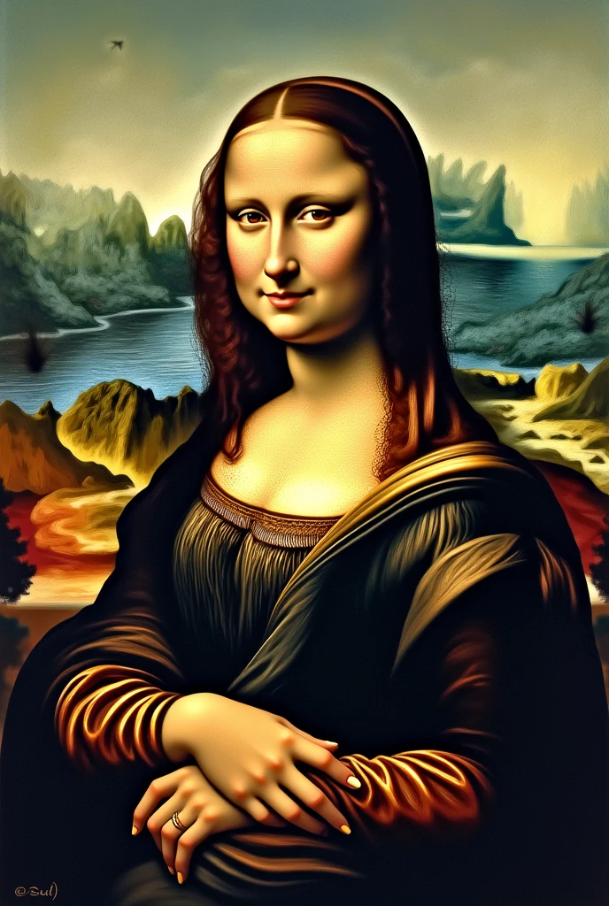 Mona Lisa reinterpretation