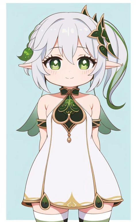  fullcg,Best quality,highest quality, 8k,Soft lighting, Confused, Looking at the audience, alone, smile, Knee socks,Nahida Genshin Impact | Character Lora 1283,((low length:1.5)),((chibi:1.5)),((little child girl)),1girl,difficult,cowboy shot,Beautiful cityscape,(((naked))),nfsw,