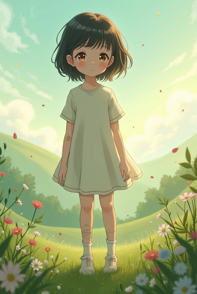 Quad amputee girl anime