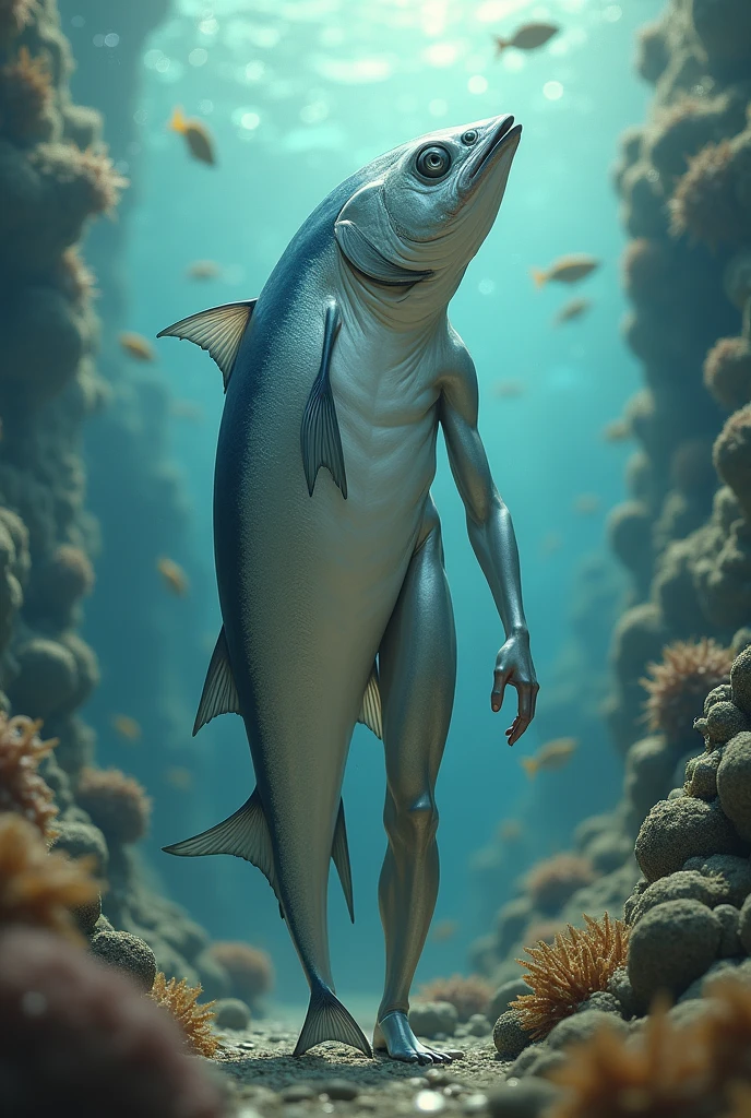 Fish-head man