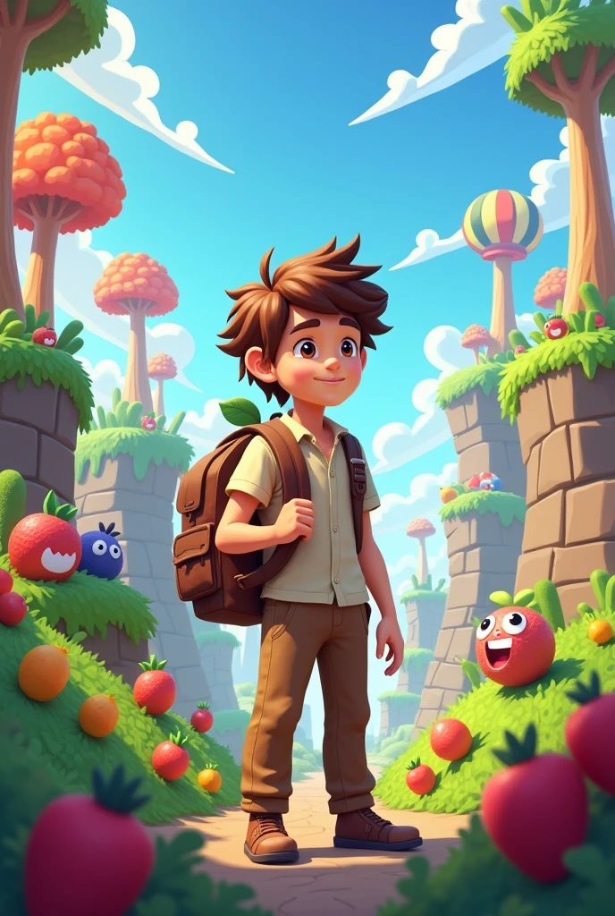 a brown haired man in blox fruits