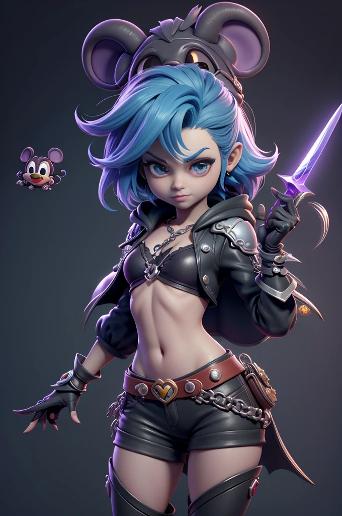 monstros estilos kingdom hearts, baseados em animais,3d style, shadown monster, demons, darkness monster, rayman legends, mickey mouse character style, girl and body, kingdom hearts, malhas leves e quentinhas, cores quentes e alegres, portando espada magica, dark mouse in around, (raytrace),(((sexy e sensual))),((kitana mortal kombat 2 traje clássico)),((super sexy)),(naked)