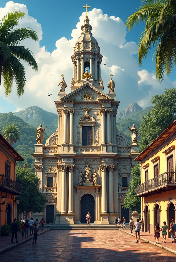 A 18th century colonial Portuguese church 